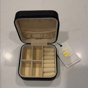 Black and Cream Jewelry Box